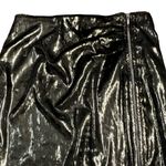 Reiss  Womens Ruched Shimmer Skirt Size 2 Holiday Cocktail Party Evening Event Photo 3