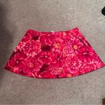Shape Fx Pink/Red Floral Hawaiian Bikini Swimsuit Skirt 🌺 Photo 1