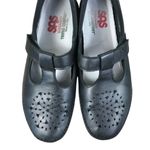 SAS Willow Leather Loafer Women Sz 9N Black Cutout Tripad Comfy Retro Made USA Photo 9