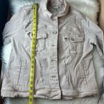 Dear John  Relaxed Annie Distressed Denim Jean Jacket Size Large Photo 7