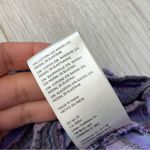 Free People  Halter Top striped texture crop womens Purple (small) party festival Photo 4