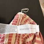 Moon River  Stripe Bow Wrap Ruched Crop Tube Top Women’s Sz S NWT Photo 3