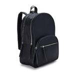 NWT No Boundaries Black Double Gusset Travel School Stylish Black Zip Backpack Photo 2