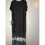 Avenue  Plus Size Maxi‎ Dress Pullover 18/20 Polka Dot Photo 4