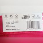 Seven7 NWT Women's  Pink Slim Straight Jeans Pants, size 4 Photo 6