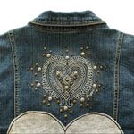 Via Penny Lane Reworked Apparel | The Beatles Yellow Submarine Denim Jacket Blue Size 14 Photo 8