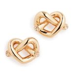 Kate Spade NEW YORK LOVE ME KNOT GOLD EARRINGS NIB Photo 0