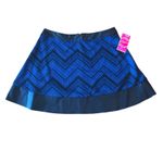 Candie's Blue Skirt Tribal Print Photo 1