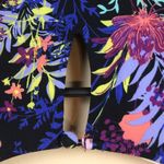 Soft Surroundings Women’s Florencio Floral Faux Wrap Asymmetrical Hem Midi Dress Photo 8