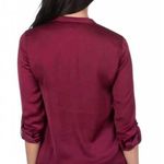 Lauren James Cranberry Ashton Satin Popover Photo 1