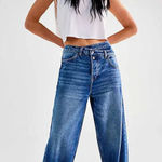 Free People NWT  We The Free Crossroads Mid-Rise Boyfriend Jeans Size 28 Photo 0