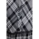 ZARA  Plaid Dress With Tassels - S Photo 2