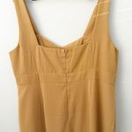 L'ATISTE BY AMY | Tan Pleated Sleeveless Drop Waist Dress Empire Waist | 2X Photo 4