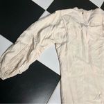 Vintage 60s 70s Silk Cream Off Photo 8