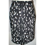 Rachel Zoe New Womens Skirt White Black Front Zipper 10 NWT $245 Winona Pencil Photo 8