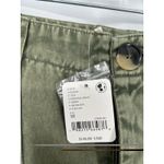 Free People  Super Baggy Wide Leg Flare Flared Chino Pants Army Green Size 10 Photo 2