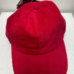 C.C. Boutique Vibrant Red Corduroy Hat Photo 0