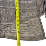 Catherines  Womens Open Knit Duster Cardigan Size 3X Oversized Boho Neutral Photo 4