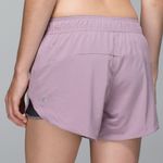 Lululemon Go the Distance Reversible Shorts Women's 10 Mauvelous Athleisure Photo 2