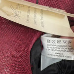 Peter Bettley New! Red straw fascinator dress hat Photo 7