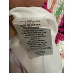 First Love White Floral Smocked Dress Boutique  Tropical Short Sleeve Size Large Photo 5