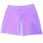Puma Purple Striped DryCell Peekaboo Golf Skort Size Small Photo 3
