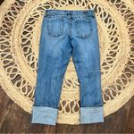 Kut From The Kloth KUT Cameron Straight Leg Cuffed Jeans size 8 Photo 3