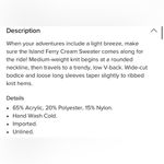 Lulus Lulu’s Island Ferry Sweater Photo 8