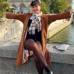 Brown Velvet Trench Coat Photo 3