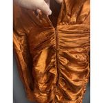 Ronny Kobo Carissa Mini Dress Plunging Surplice Neckline Size S (b33.5) Photo 8