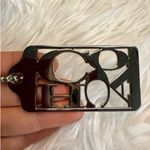 Coach 2.5” y2k  Vintage Logo Scripted Fob Bag Charm Hang tag Hangtag Photo 0