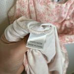 Princess Polly  Ivy Hollow Pink Floral Ruched Mini Dress Spaghetti Straps Size 6 Photo 7