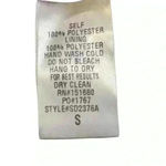 Storia  Blue Floral Print‎ Smocked Mini Elastic Dress Size Small Photo 4