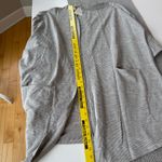 DONNI Sandwash Tan and White Stripe Cardigan Robe Size Large Tall NWT Photo 11