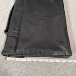 Vintage Black Leather Briefcase Attache Bag Photo 11