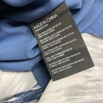 Club Monaco  Robetta Women's Pencil Skirt Blue White Twist Waist Size 2 Photo 7