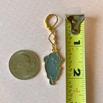 Handmade Kawaii cute cat heart dangle earrings✨ Photo 4