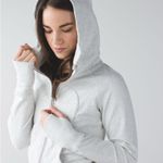 Lululemon Scuba Hoodie Heathered White / Silver Photo 5