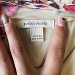 Boston Proper  Stretchy Tribal Colorful Dress Size Medium Tunic‎ Boho Beach City Photo 2