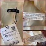 Zara Collar Blazer Dress Yellow Size XS Photo 3