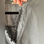 Wearables Belita Ruffle Split V Neck Linen Photo 2