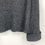 Gibson NWT GIBSONLOOK Charcoal Gray Flare Sleeve Cowl Neck Sweater Size Small Relaxed Photo 4