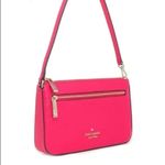 Kate Spade  Hot Pink Leather Wristlet Shoulder Bag NWT Photo 4