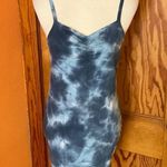 Nikki Erin Tie dye bodycon dress Blue Size M Photo 4