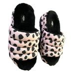 UGG  Australia Puft Maxi Cheetah Print Slide Platform Sandal sz 7 Photo 2
