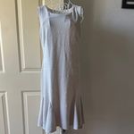 Danny & Nicole  Beige Textured Midi Dress Photo 3