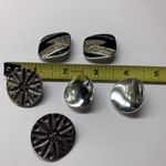 Trifari Lot Of 3 Signed Clip-on Clip On Costume Earrings , Chico’s, Avon SP Photo 9