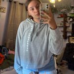 H&M  grey cropped hoodie Photo 3