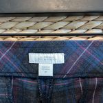 J.Jill Mid-Rise Plaid Cotton Blend Pocket Cropped Dress Pant Trouser Pant, 14 Photo 6