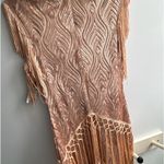 1920’s Sinners Inspired Rose Gold Mary Sequin Flapper Dress Photo 5